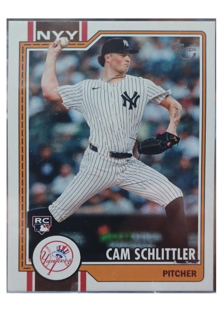 2026 Topps Cam Schlittler #111 card