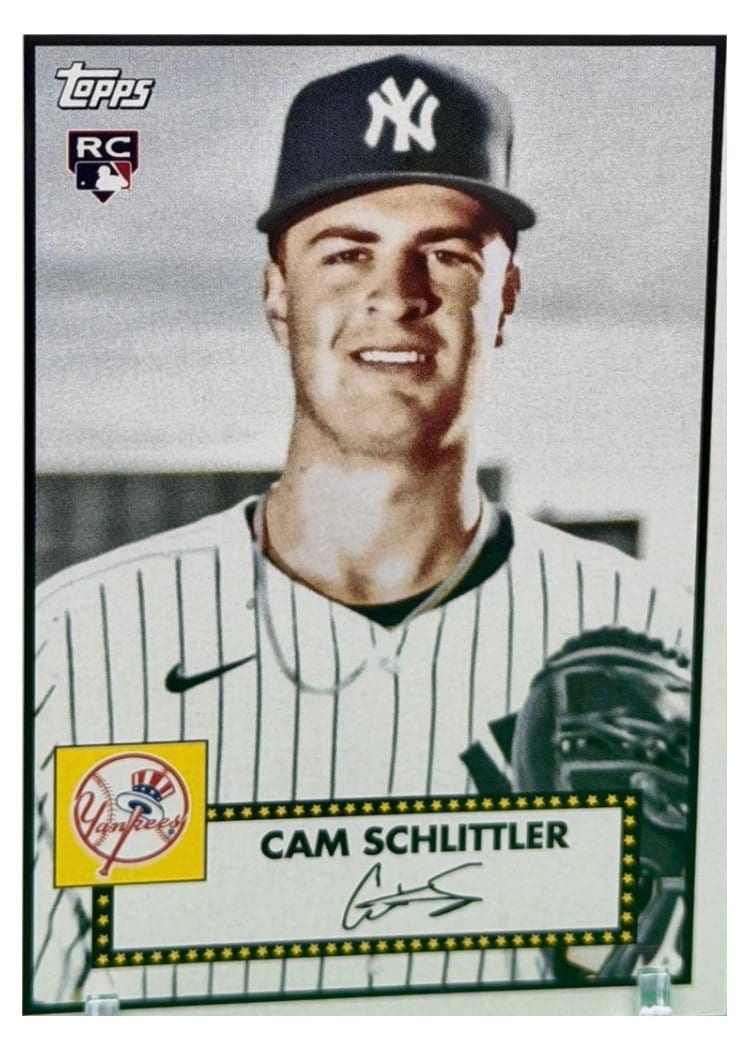 2026 Topps Cam Schlittler #111 card