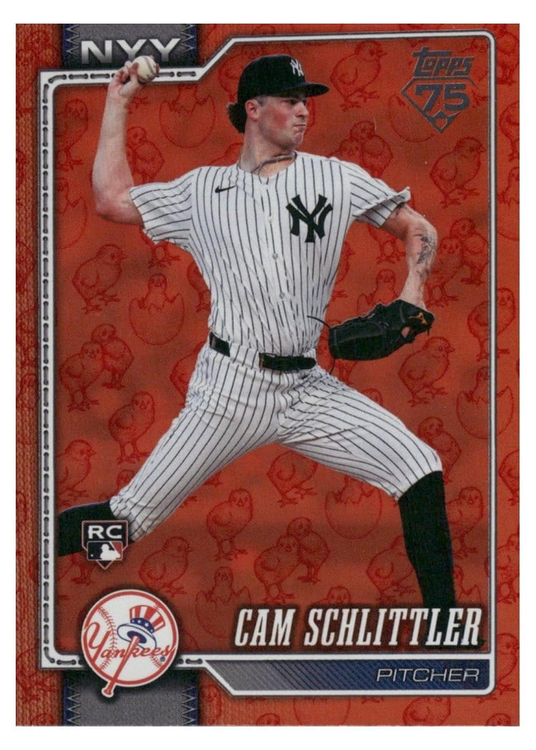2026 Topps Cam Schlittler #111 card