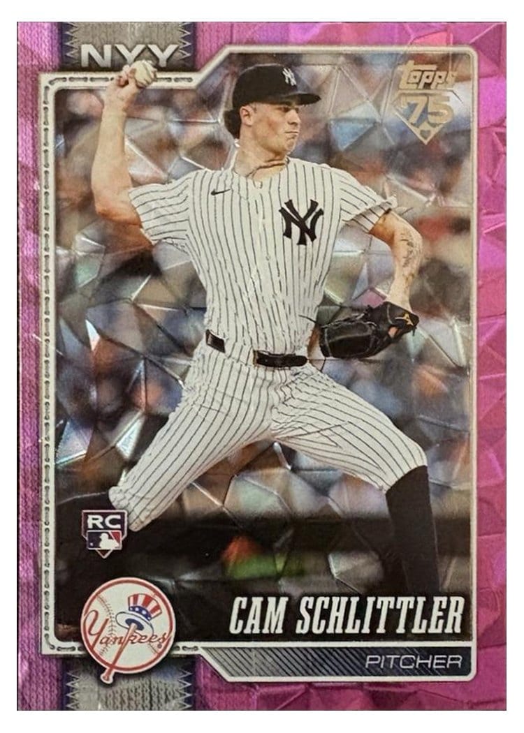 2026 Topps Cam Schlittler #111 card
