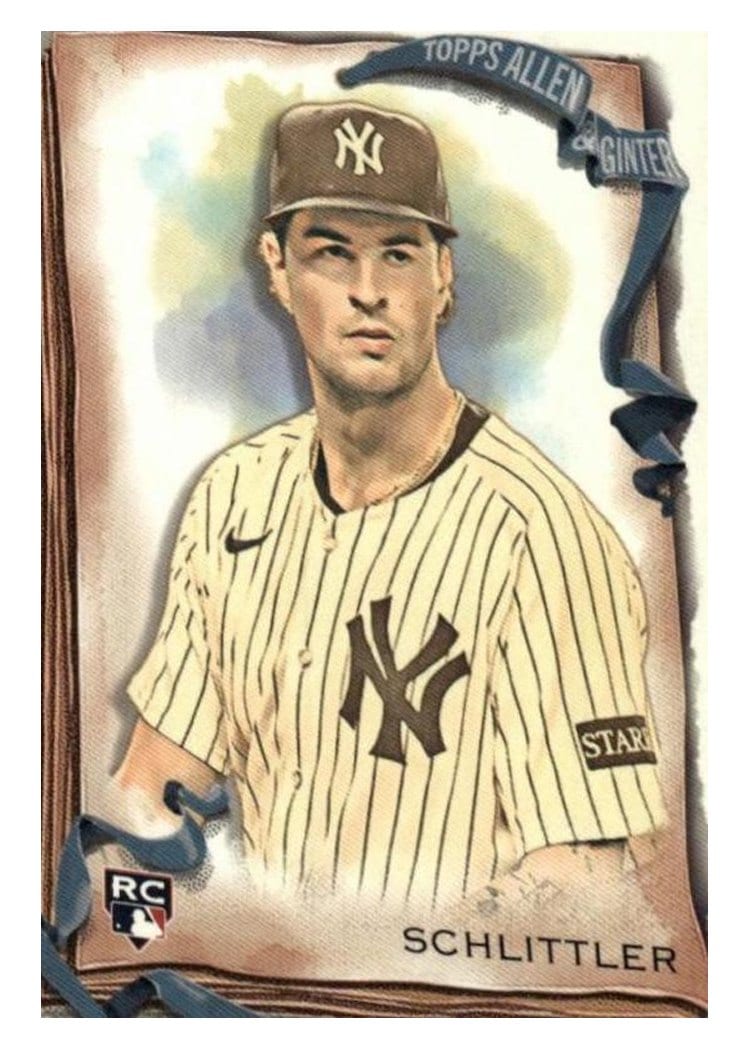 2026 Topps Allen & Ginter Cam Schlittler #134 card