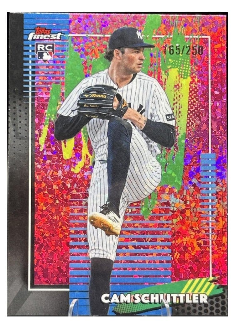 2026 Topps Finest Cam Schlittler #89 card