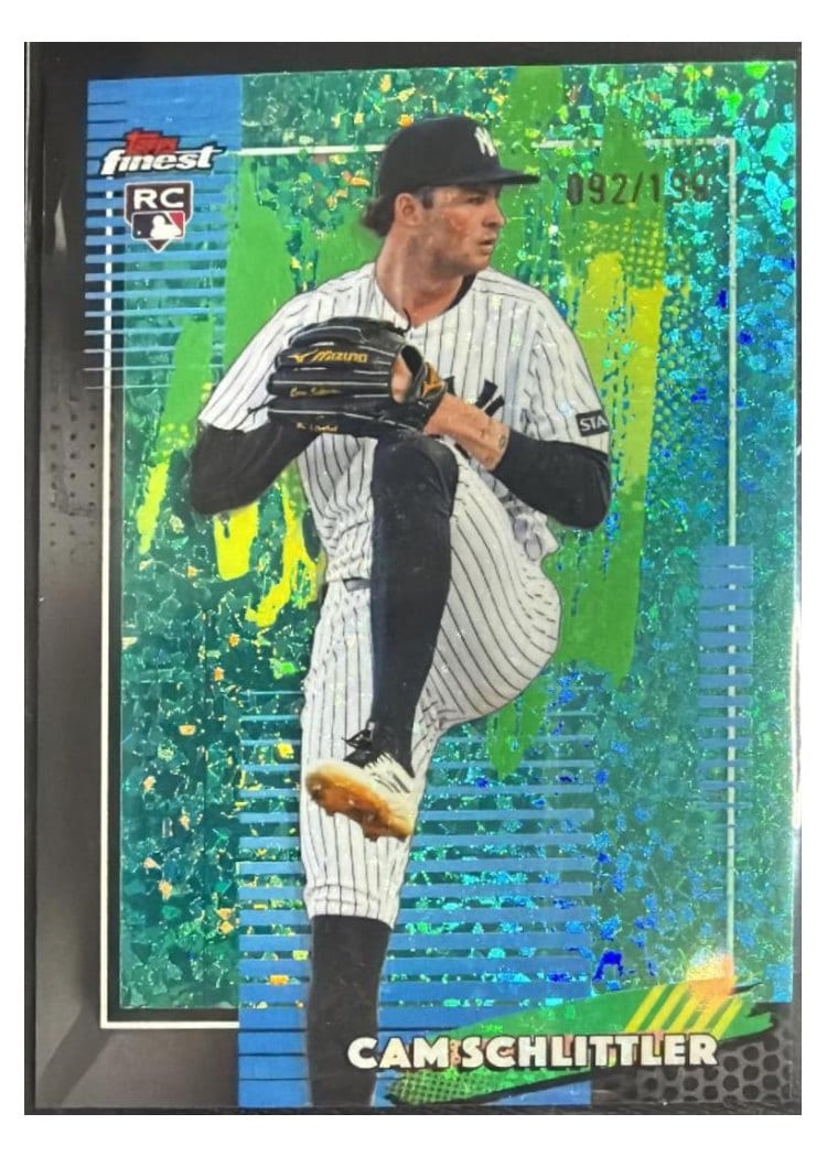 2026 Topps Finest Cam Schlittler #89 card