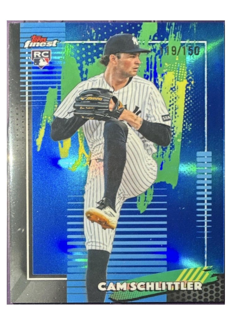 2026 Topps Finest Cam Schlittler #89 card