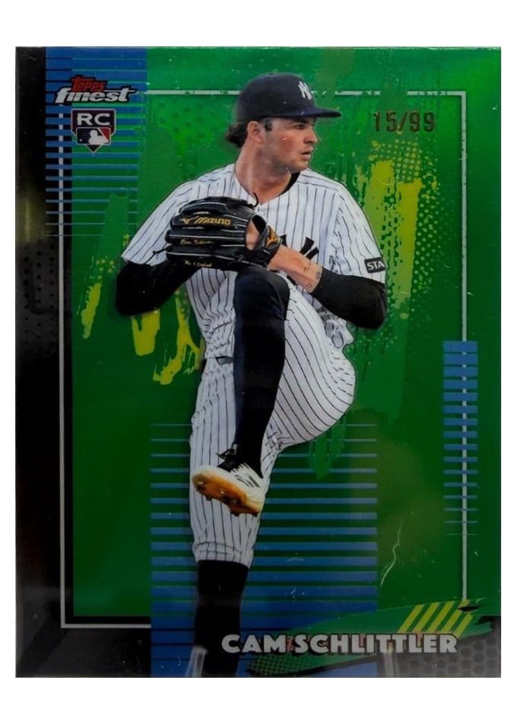 2026 Topps Finest Cam Schlittler #89 card