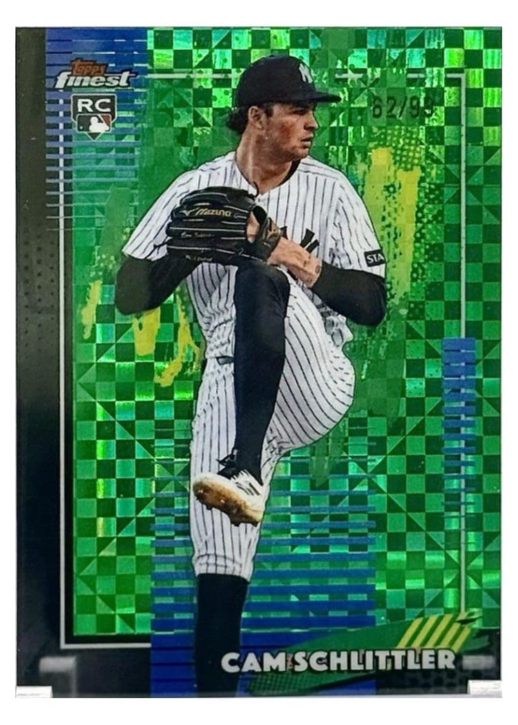 2026 Topps Finest Cam Schlittler #89 card