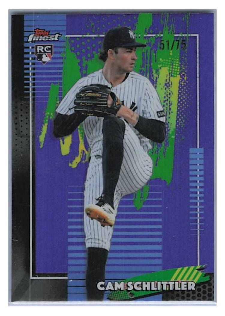 2026 Topps Finest Cam Schlittler #89 card