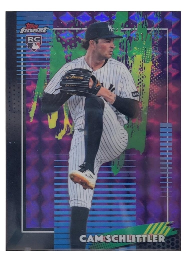 2026 Topps Finest Cam Schlittler #89 card