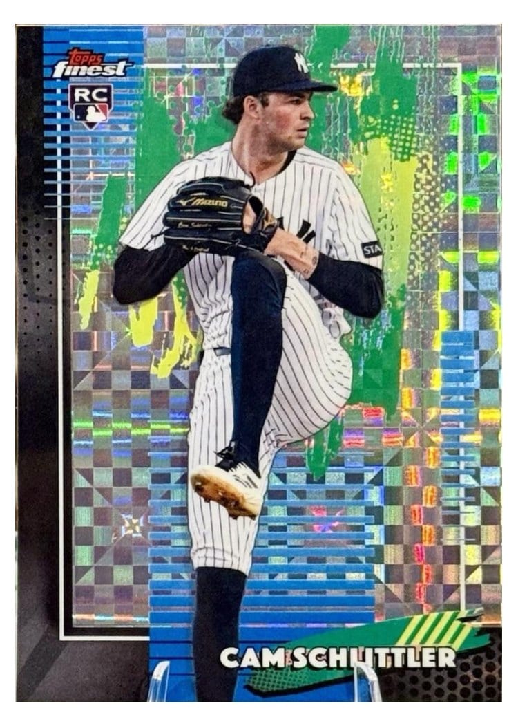 2026 Topps Finest Cam Schlittler #89 card