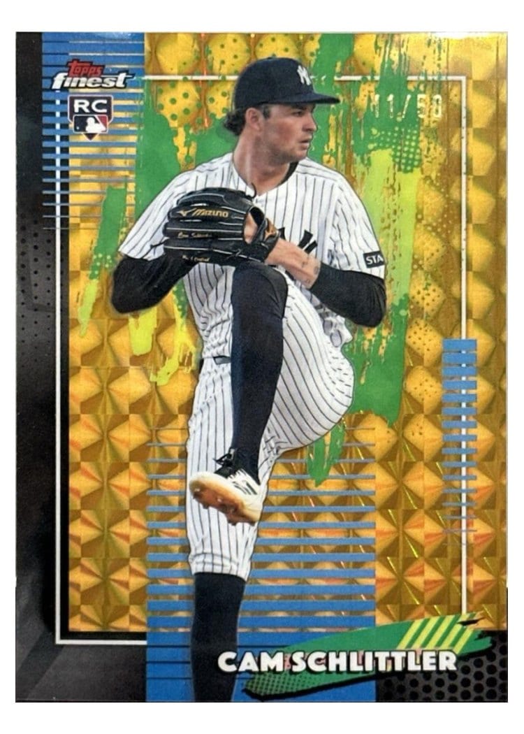 2026 Topps Finest Cam Schlittler #89 card