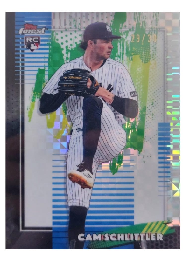 2026 Topps Finest Cam Schlittler #89 card