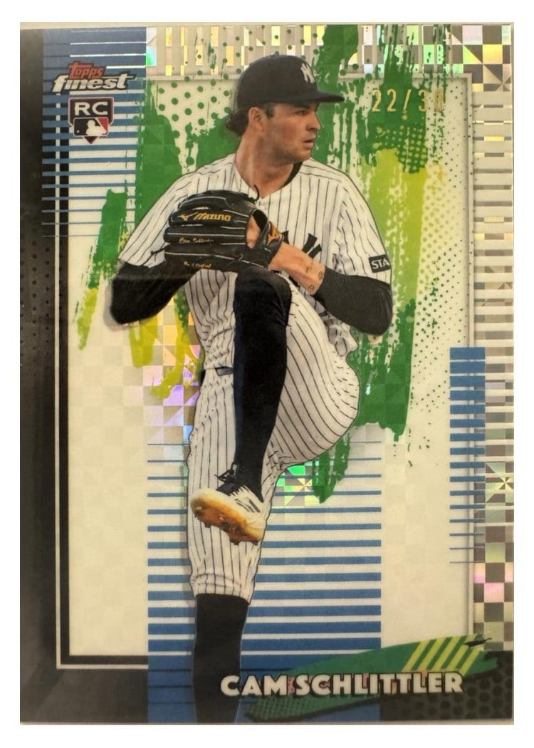 2026 Topps Finest Cam Schlittler #89 card