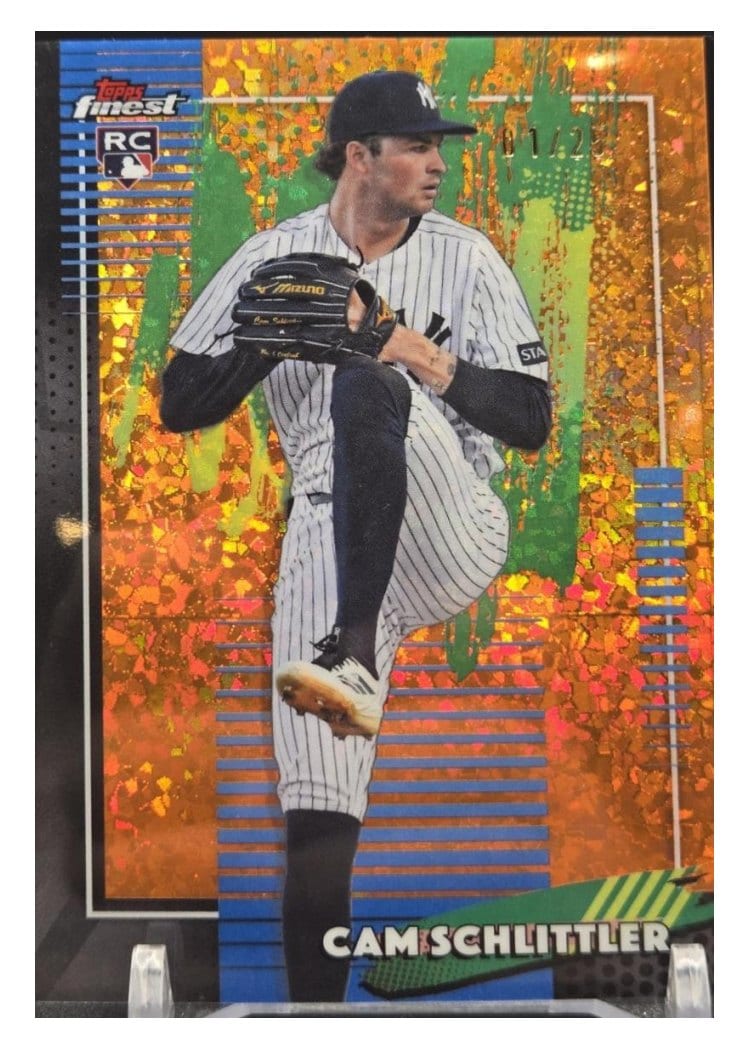 2026 Topps Finest Cam Schlittler #89 card