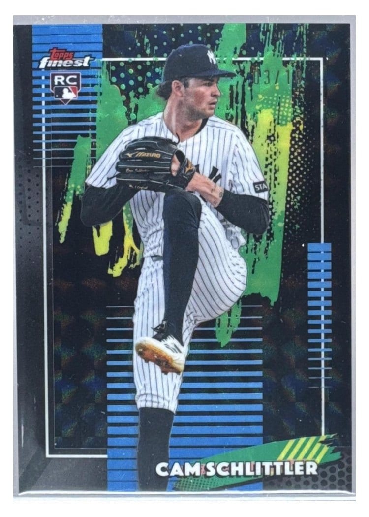 2026 Topps Finest Cam Schlittler #89 card