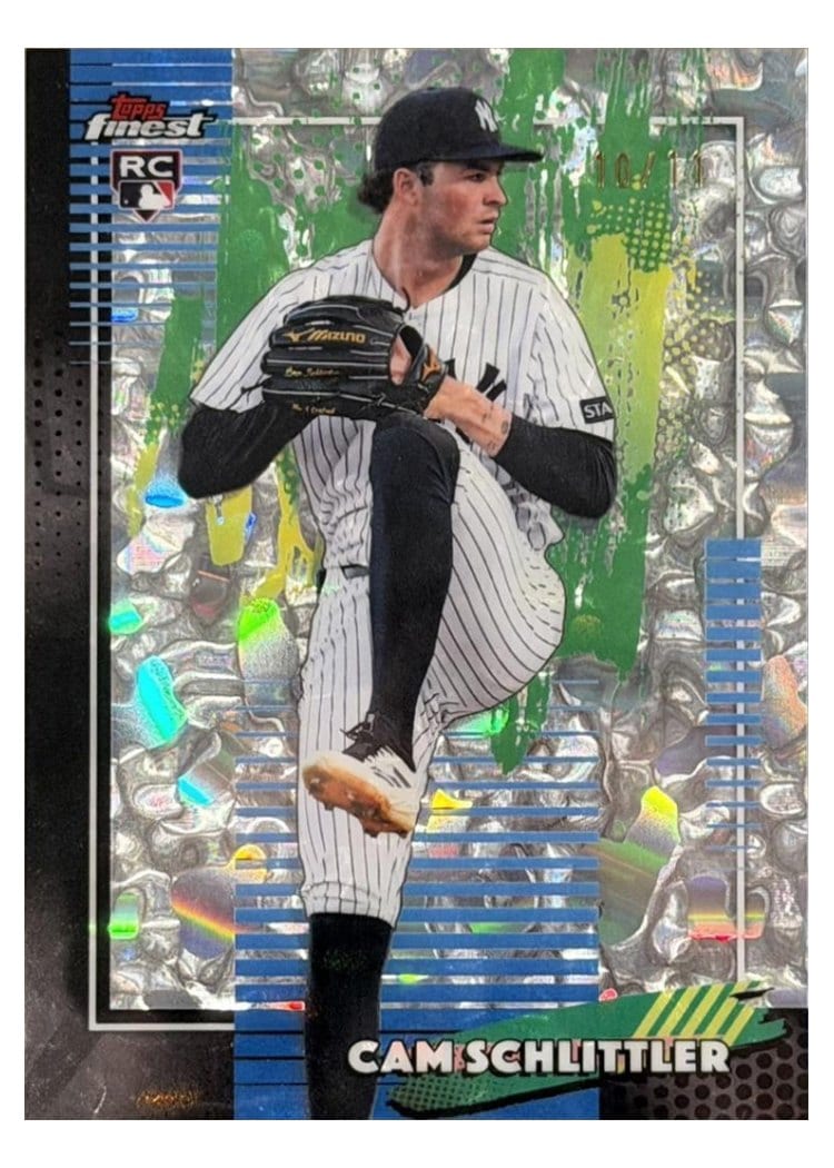 2026 Topps Finest Cam Schlittler #89 card