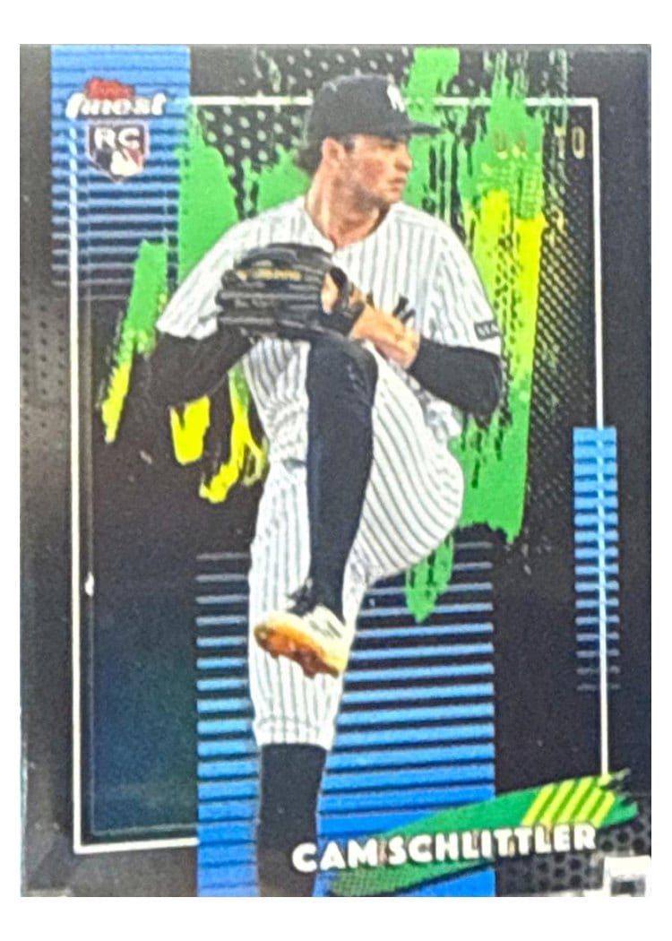 2026 Topps Finest Cam Schlittler #89 card