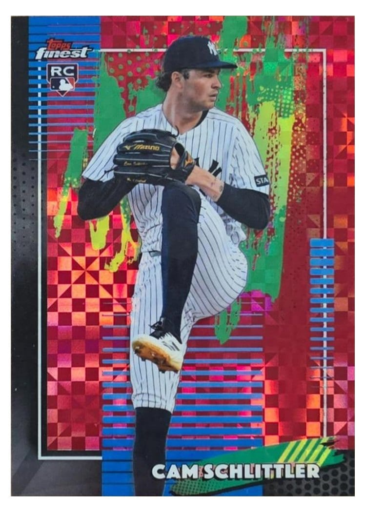 2026 Topps Finest Cam Schlittler #89 card