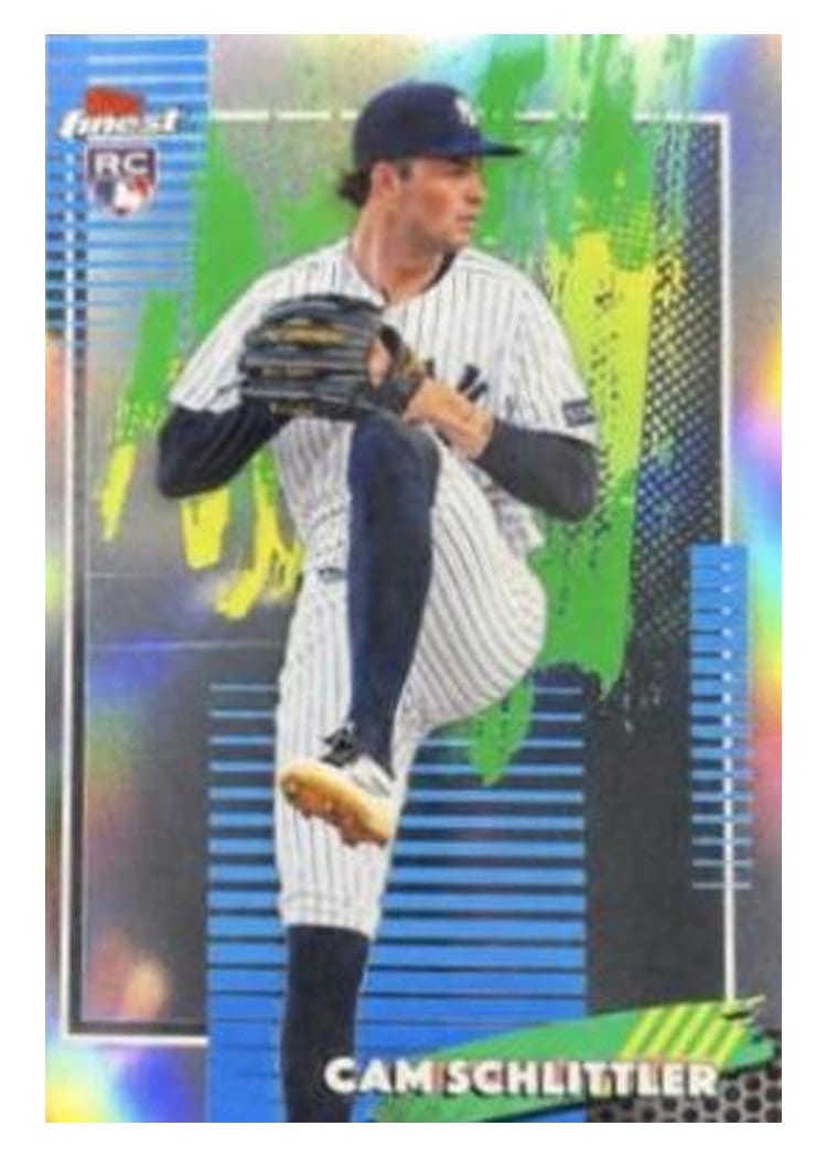 2026 Topps Finest Cam Schlittler #89 card
