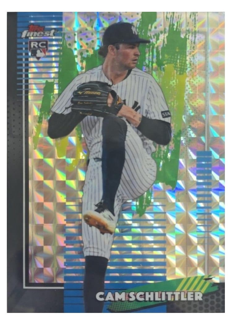 2026 Topps Finest Cam Schlittler #89 card