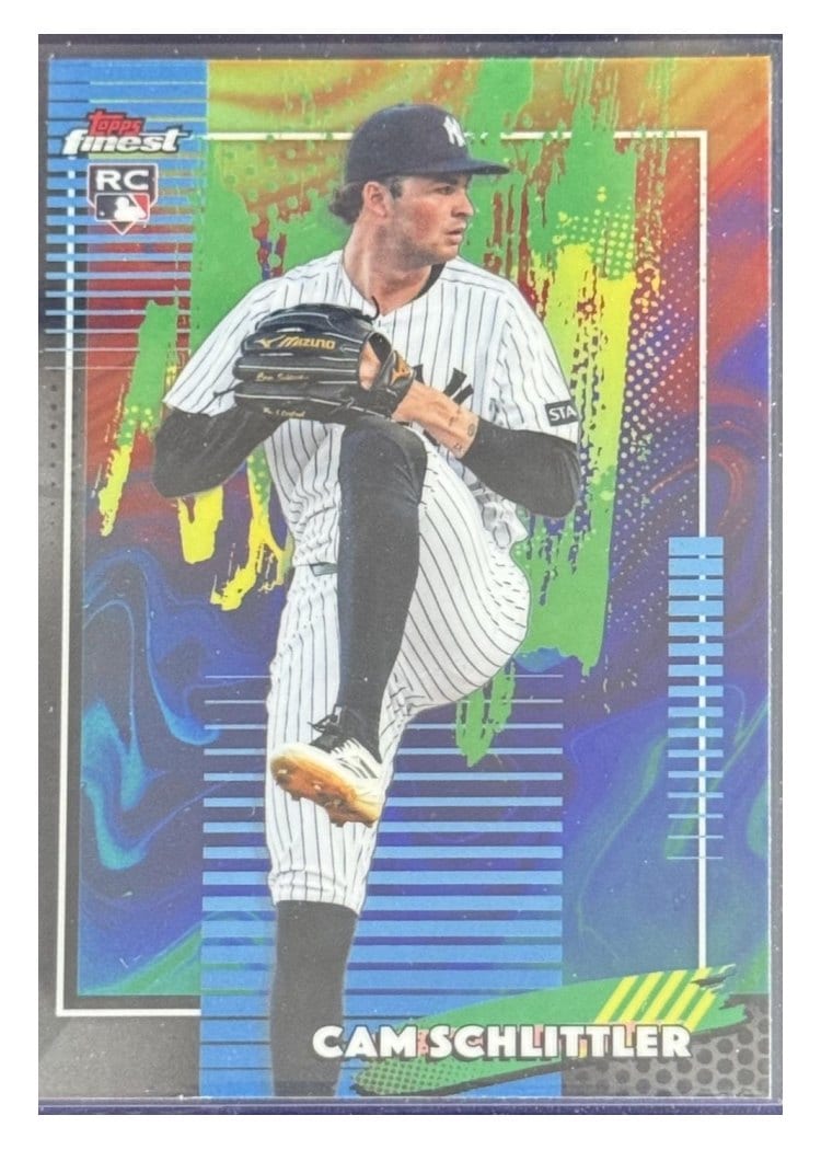 2026 Topps Finest Cam Schlittler #89 card