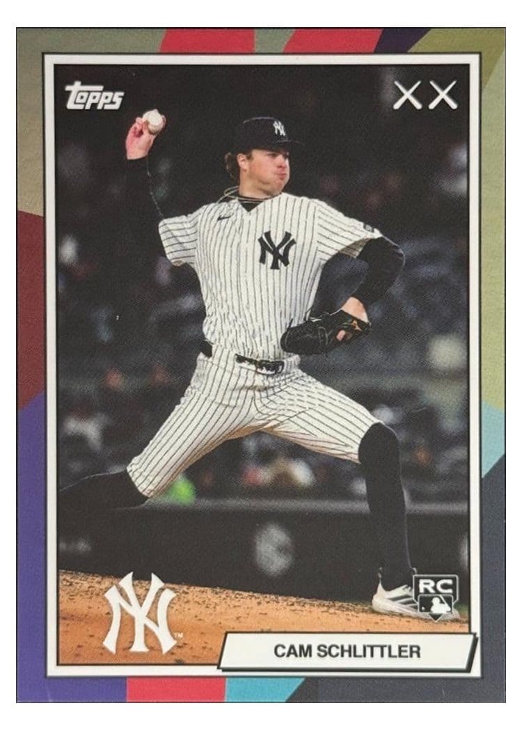 2026 Topps KAWS X MLB Cam Schlittler #11 card