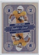 2025 Donruss Elite Rookie On Deck Cam Skattebo #16 card
