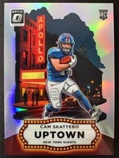 2025 Donruss Optic Uptown Cam Skattebo #5 card