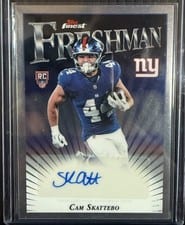 2025 Finest Finest Freshman Autographs Cam Skattebo #FFA-CS card