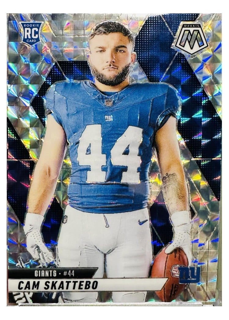 2025 Panini Mosaic Cam Skattebo #271 card