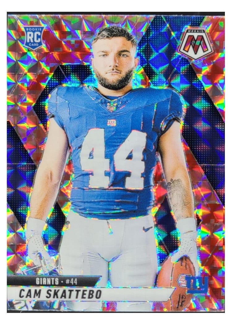 2025 Panini Mosaic Cam Skattebo #271 card