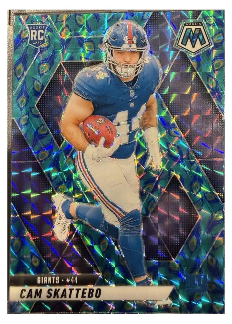 2025 Panini Mosaic Cam Skattebo #271 card