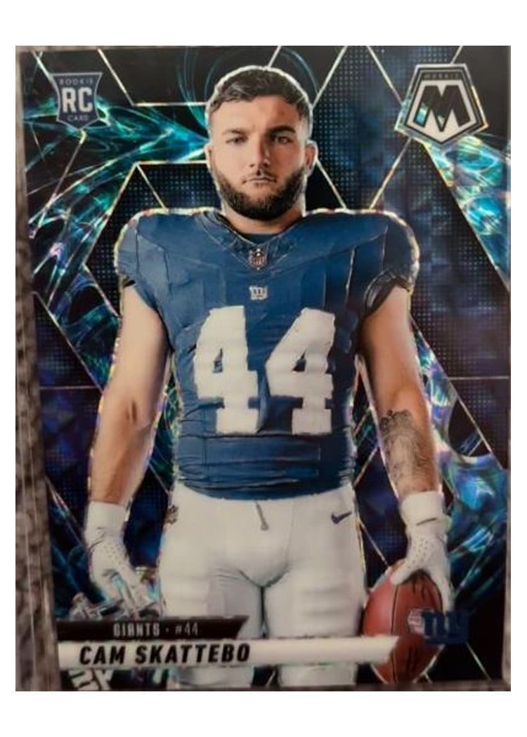 2025 Panini Mosaic Cam Skattebo #271 card
