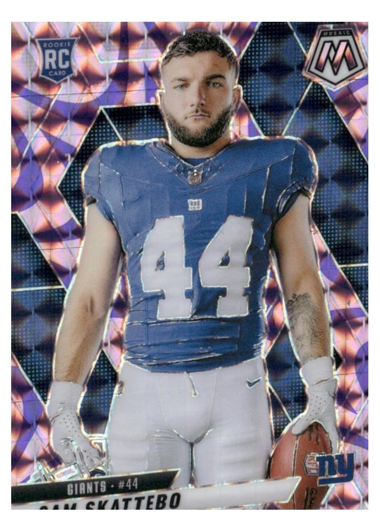 2025 Panini Mosaic Cam Skattebo #271 card
