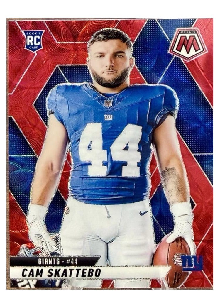 2025 Panini Mosaic Cam Skattebo #271 card