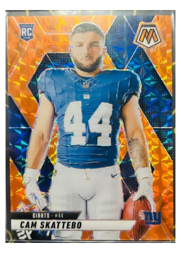2025 Panini Mosaic Cam Skattebo #271 card