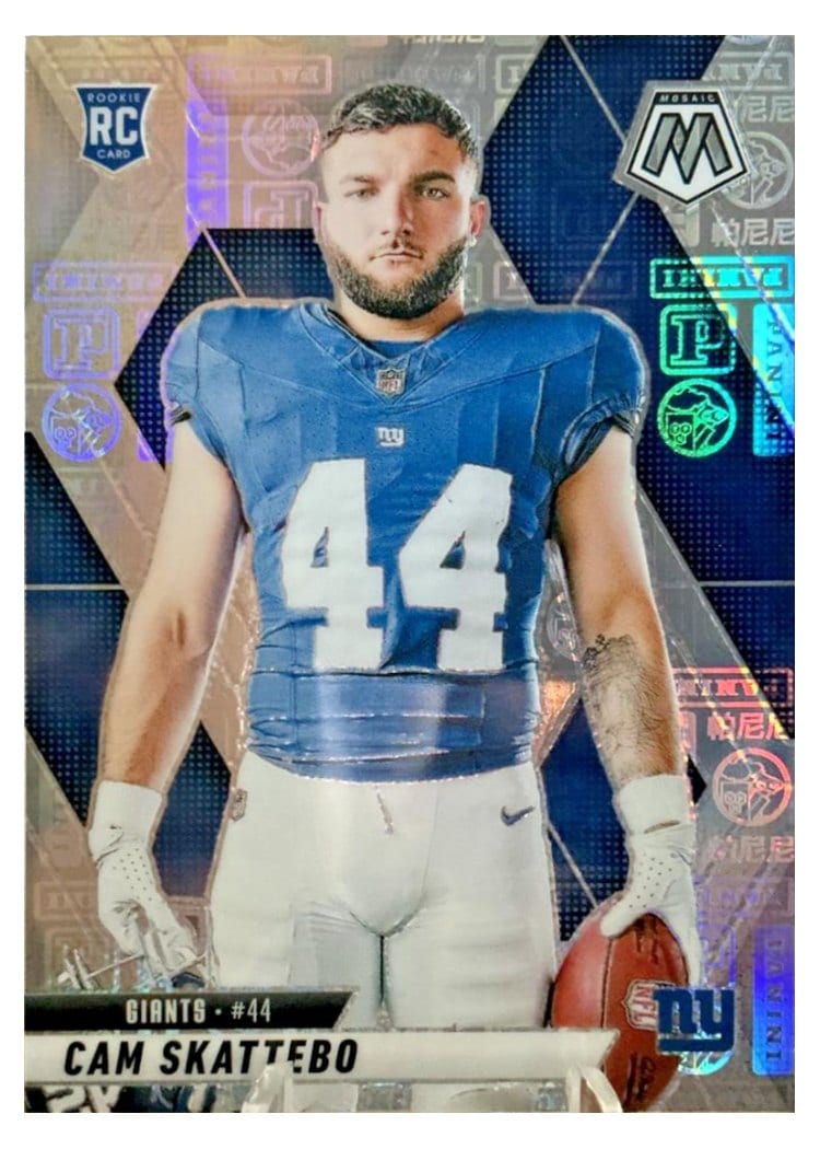2025 Panini Mosaic Cam Skattebo #271 card