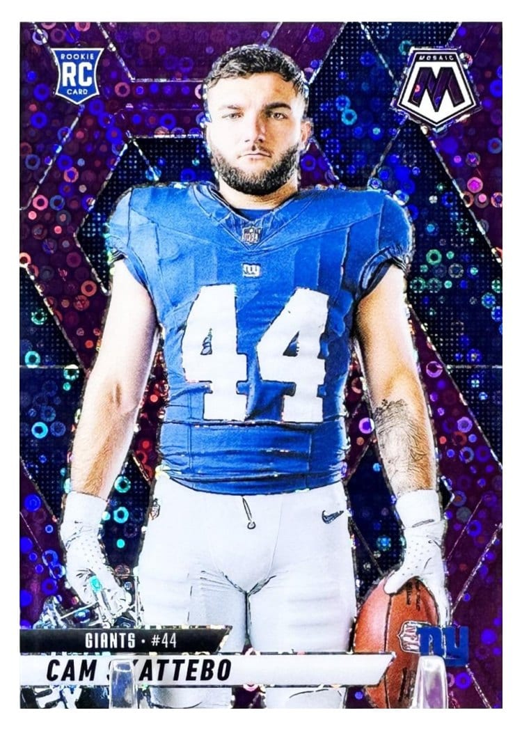 2025 Panini Mosaic Cam Skattebo #271 card