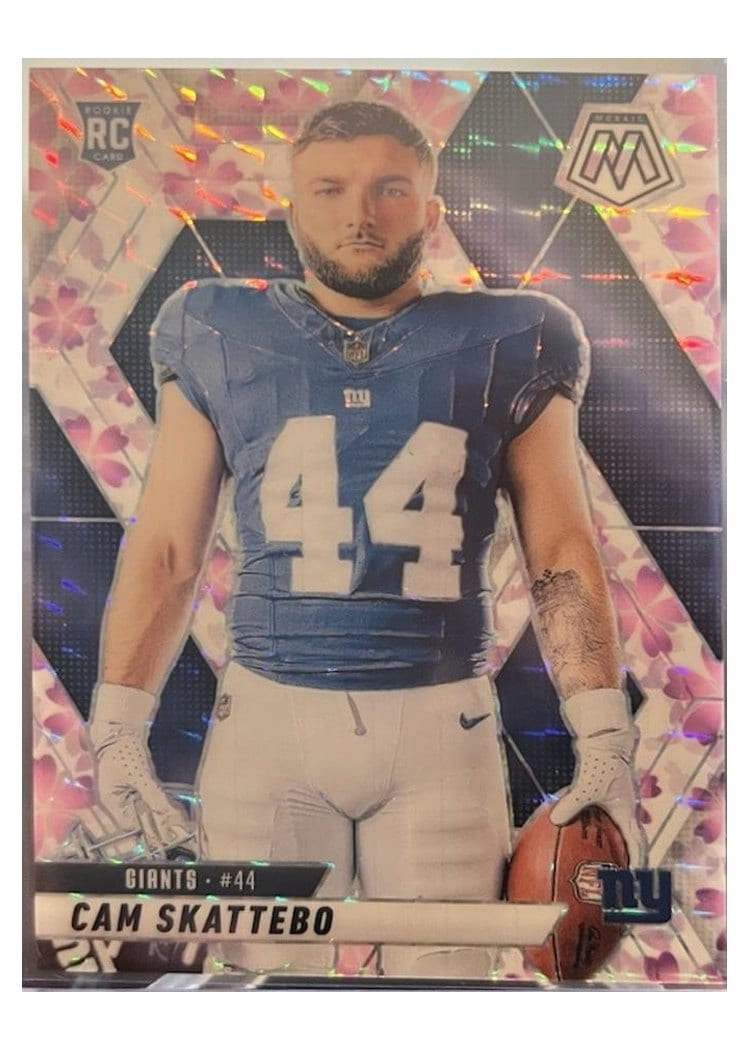 2025 Panini Mosaic Cam Skattebo #271 card