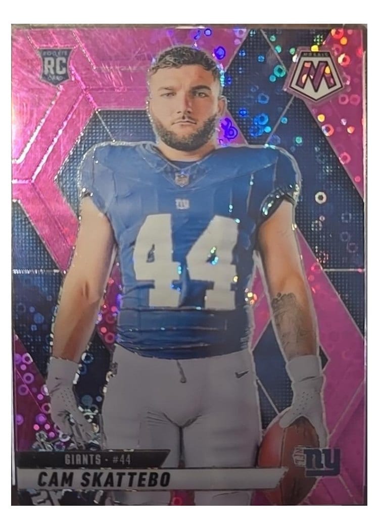 2025 Panini Mosaic Cam Skattebo #271 card