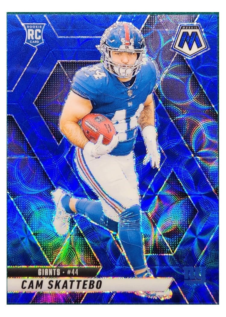 2025 Panini Mosaic Cam Skattebo #305 card