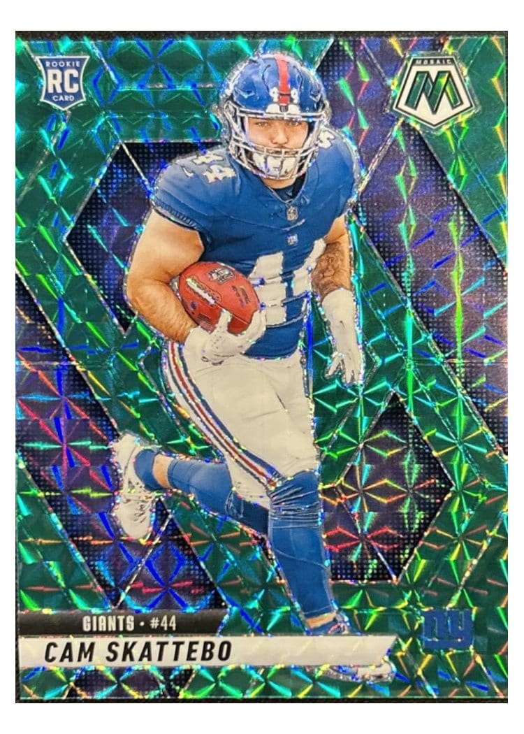 2025 Panini Mosaic Cam Skattebo #305 card