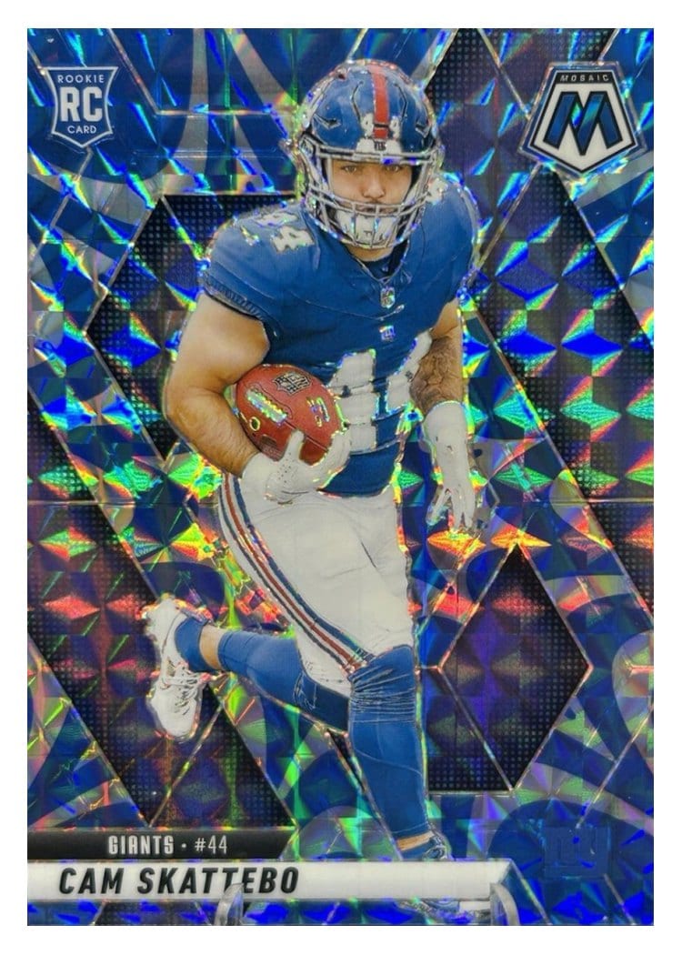 2025 Panini Mosaic Cam Skattebo #305 card