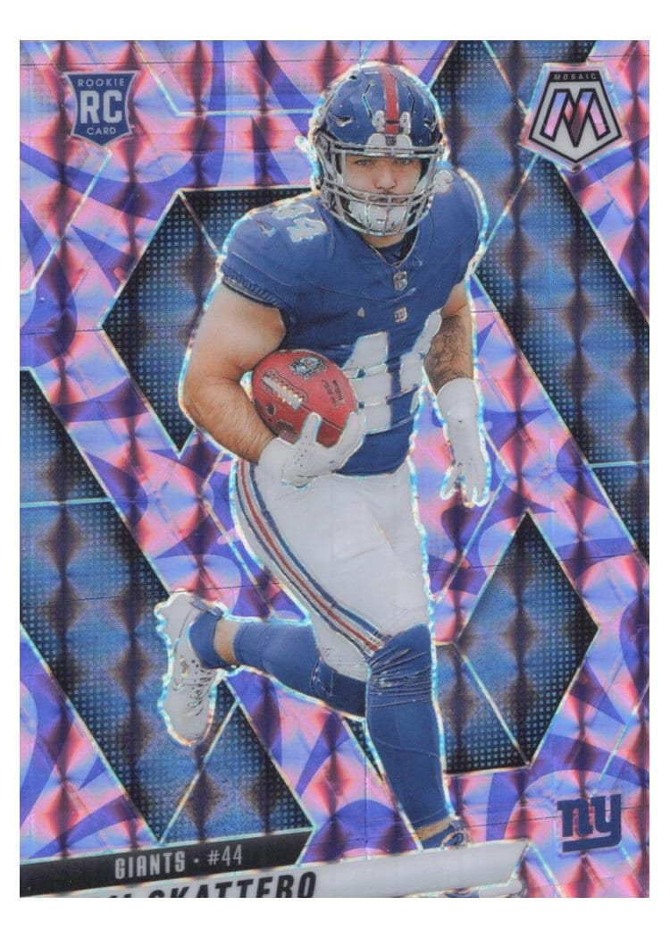 2025 Panini Mosaic Cam Skattebo #305 card