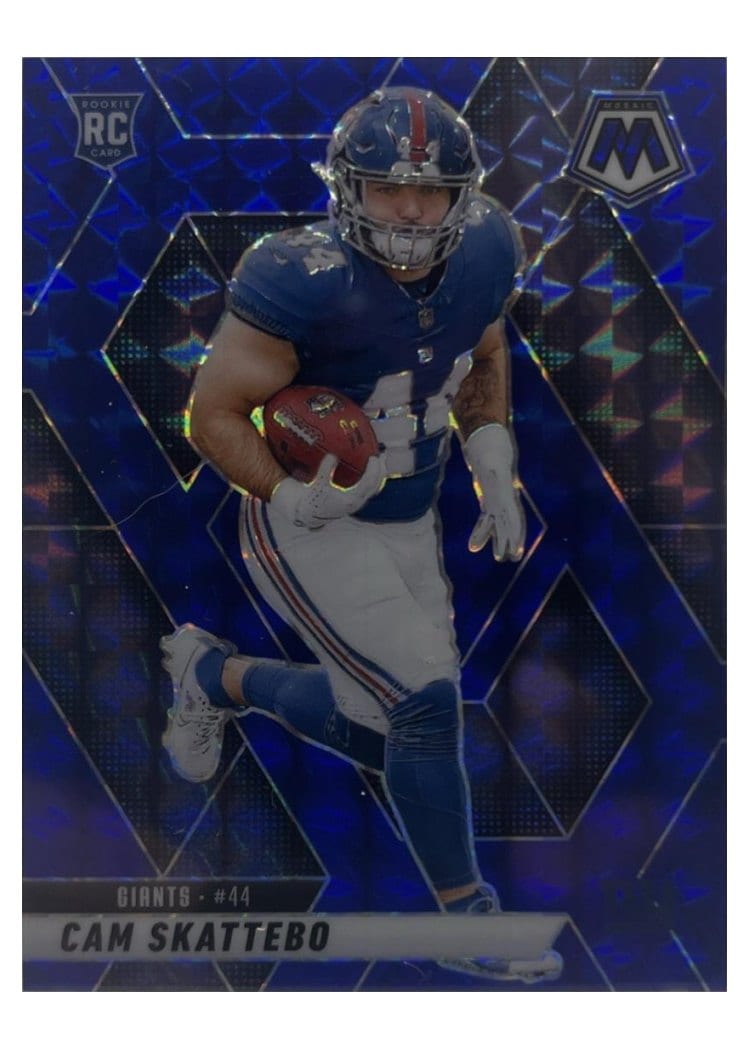 2025 Panini Mosaic Cam Skattebo #305 card