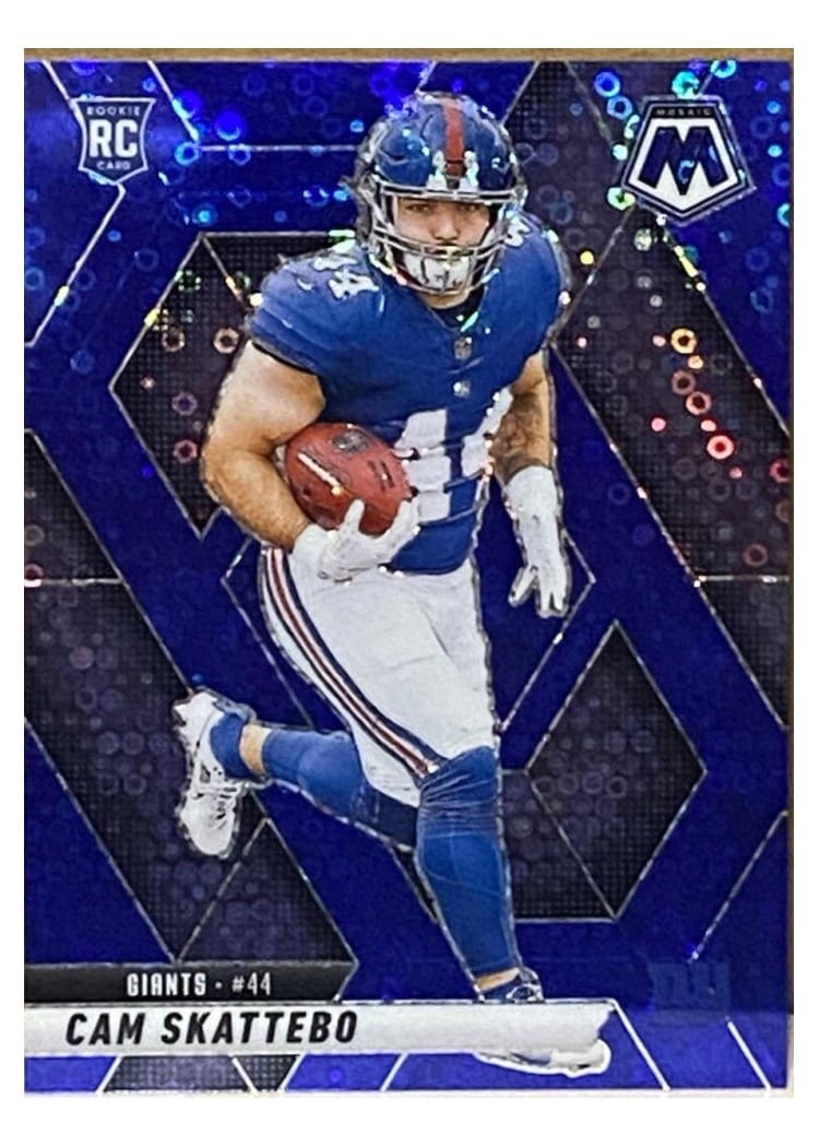 2025 Panini Mosaic Cam Skattebo #305 card