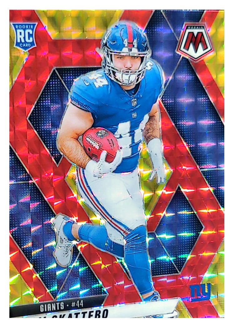 2025 Panini Mosaic Cam Skattebo #305 card