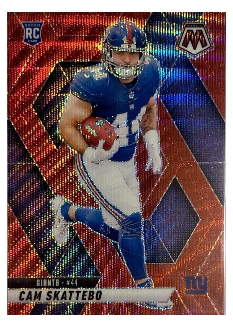 2025 Panini Mosaic Cam Skattebo #305 card