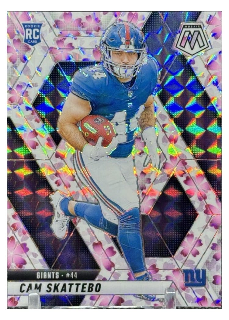 2025 Panini Mosaic Cam Skattebo #305 card