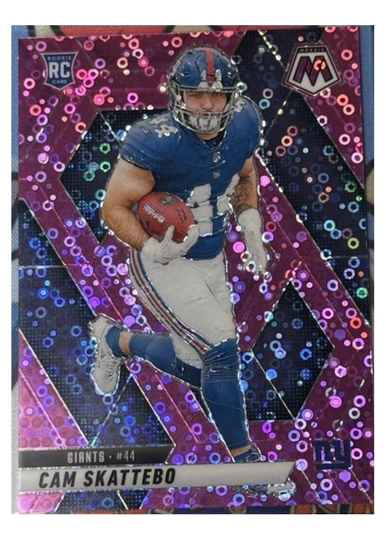 2025 Panini Mosaic Cam Skattebo #305 card