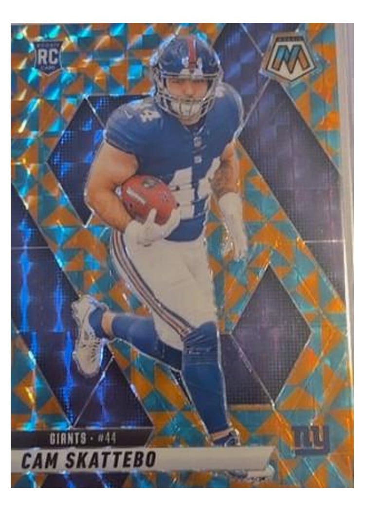 2025 Panini Mosaic Cam Skattebo #305 card